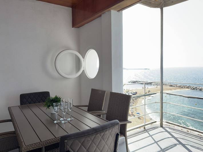 Appartement de vacances pour 7 personnes, avec balcon