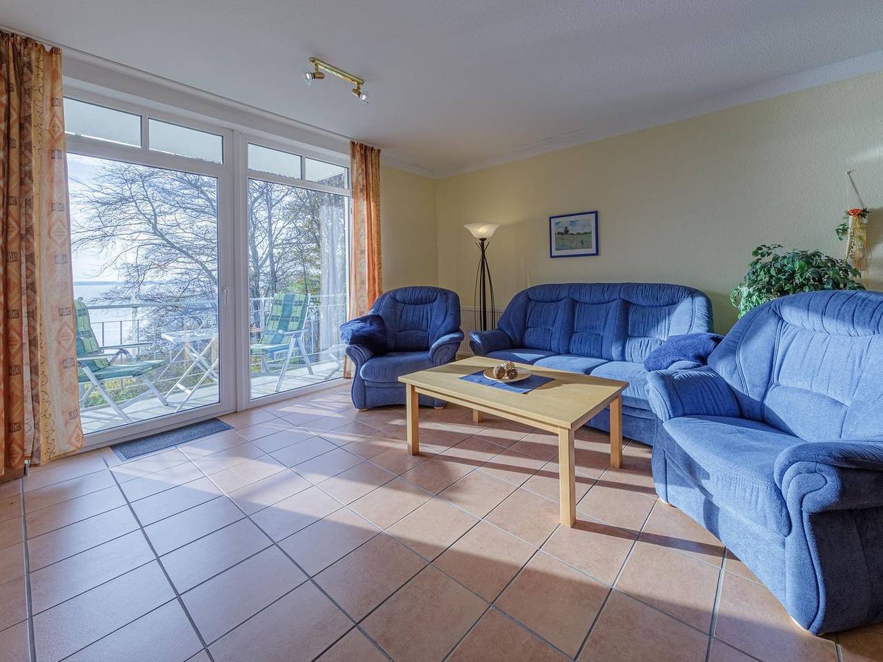 Geheel appartement, Vakantieappartement voor 2 personen met balkon in Waren (Müritz), Müritz