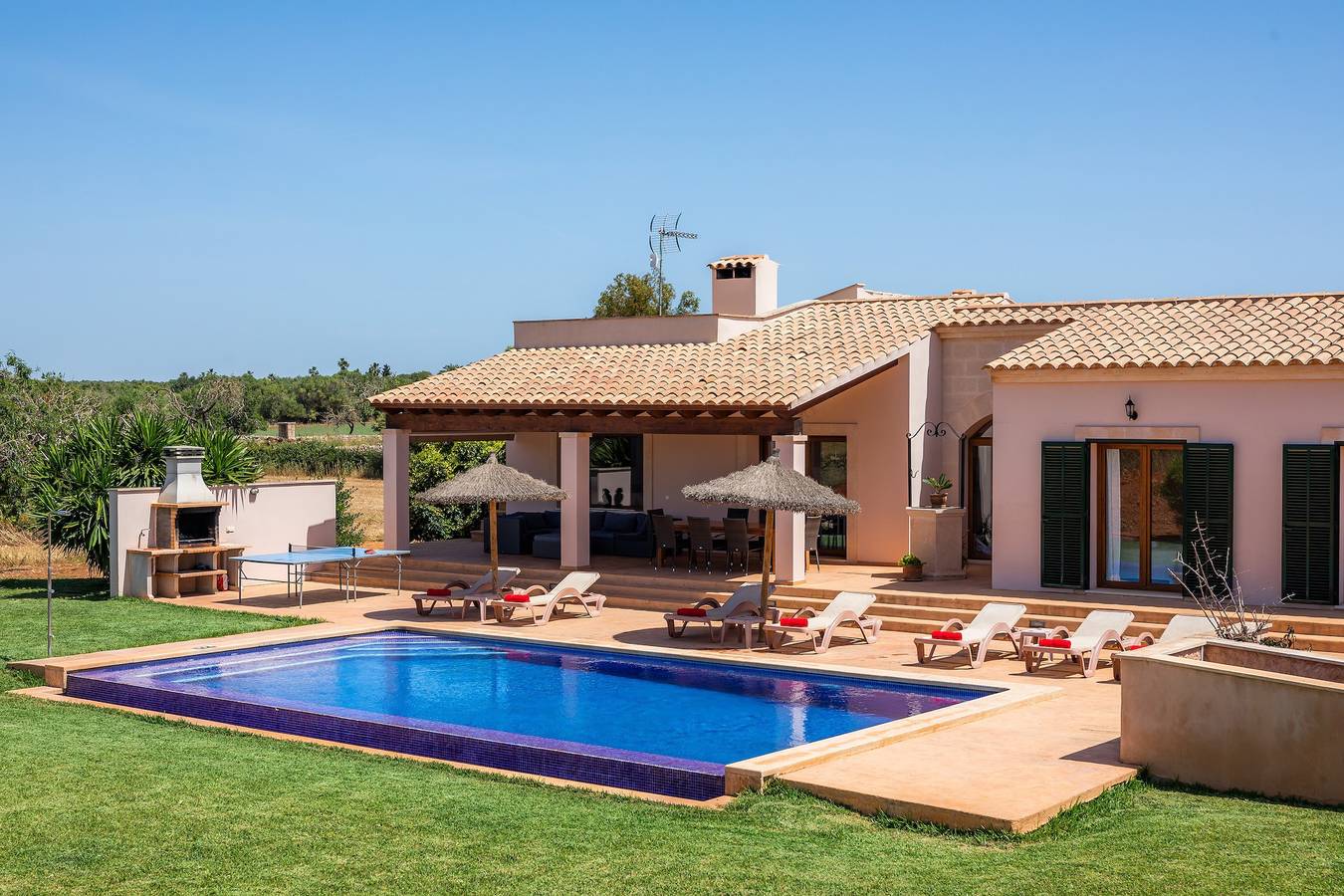 Wunderschönes Landhaus „Sa Xorca“ mit Pool, Klimaanlage und Wlan in Santanyí, Mallorca Süden
