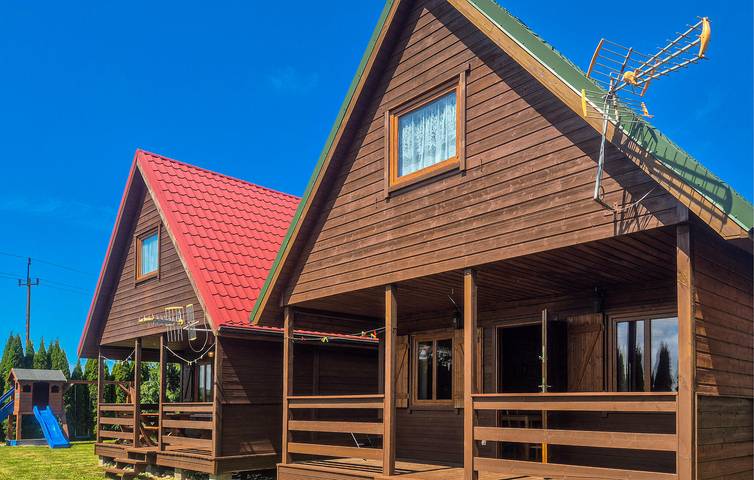 Ferienhaus für 7 Personen, mit Terrasse