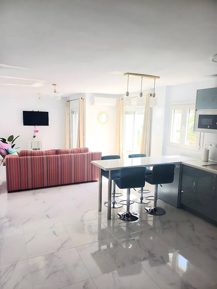 Ferienwohnung für 6 Personen, mit Balkon und Garten sowie Kinderpool in Manilva - 4