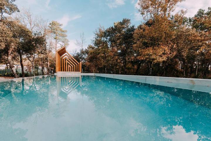 Casa rural para 2 personas, con jardín y piscina en Fátima