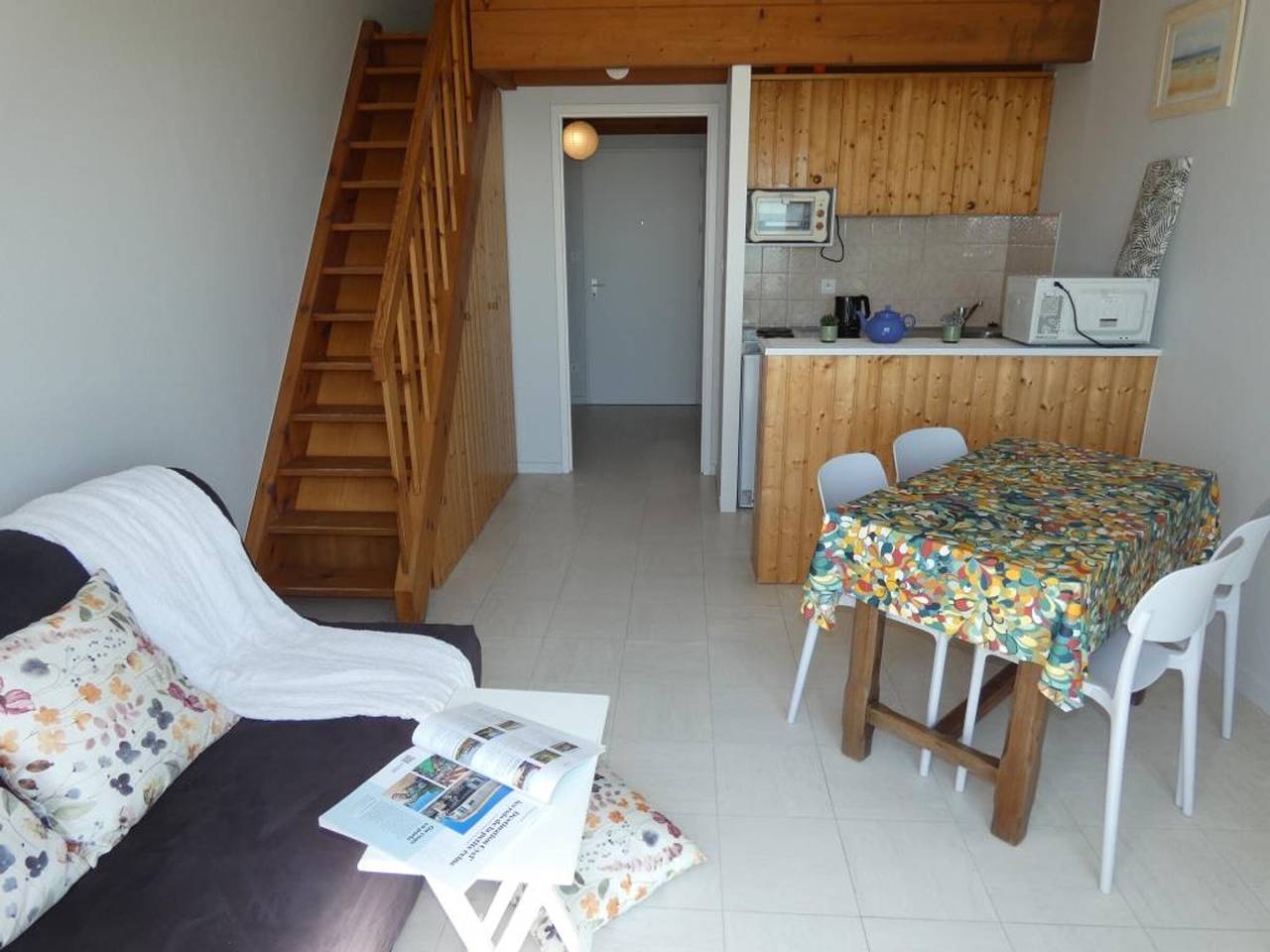Apartamento entero, Acogedor apartamento en Notre-Dame-de-Monts para 2 personas in Notre-Dame-de-Monts, Vandea