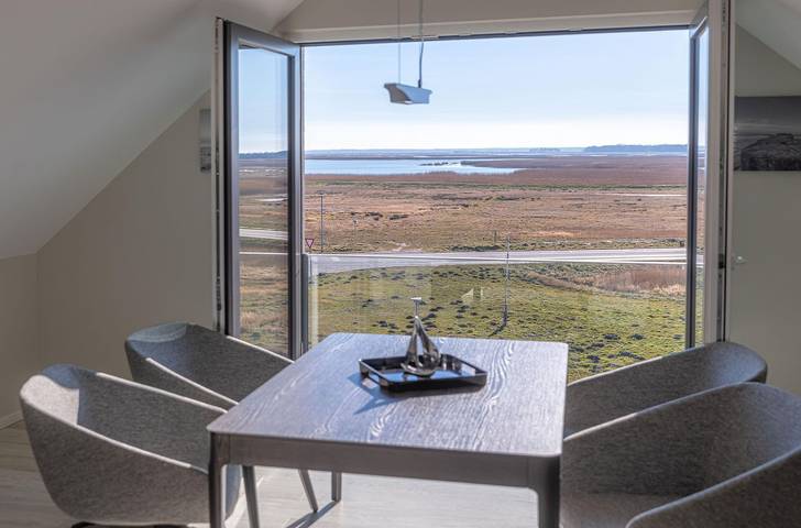 Vakantiewoning voor 4 personen, with uitzicht op het meer and sauna as well as balkon in Wustrow