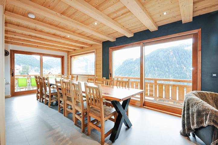 Chalet für 15 Personen, mit Balkon und Ausblick in Les Portes du Soleil - 4