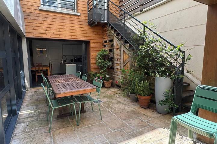 Ferienhaus für 8 Personen, mit Balkon und Garten, mit Haustier