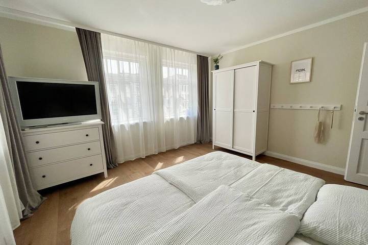 Appartamento intero, Tolle Familienwohnung mit Ausblick auf Stadtkanal und St.nikolai Kirchenschiff in Wismar, North-West Mecklenburg (Wismar region)