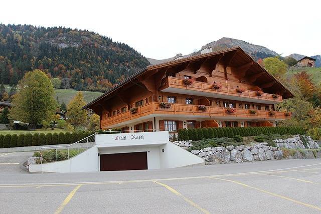 Entire holiday apartment, Appartement Rosat 23 - 1 bedroom, 38 sq. m., sleeps 4 in Château-d' Œx, Pays-d'Enhaut Region