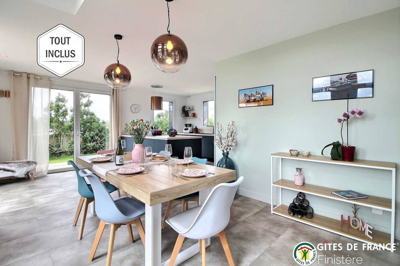 Villa de Prad Al Lann in Landéda, Región de Brest