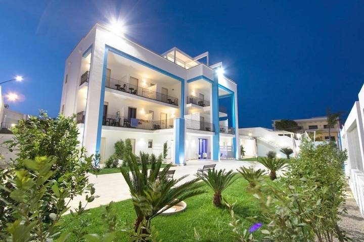 Hôtel pour 2 personnes, avec Balcon ainsi que Terrasse et Jardin