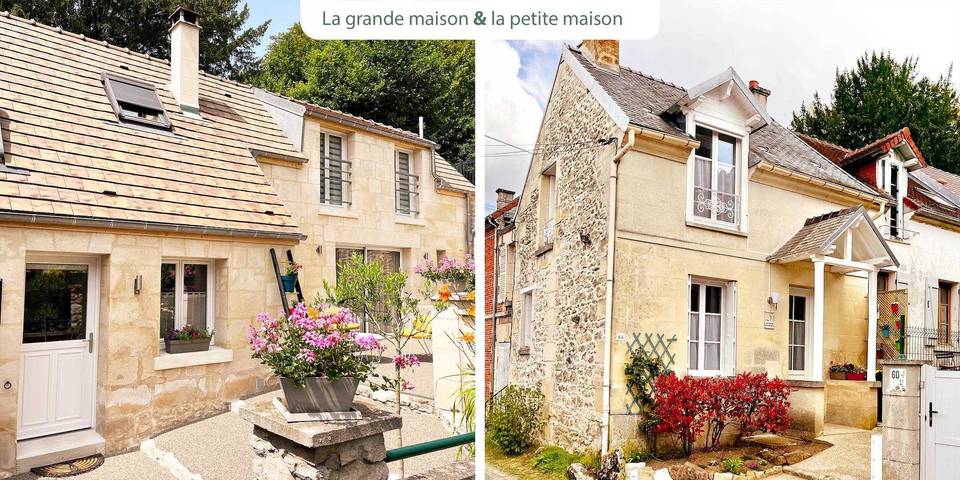 Maison de vacances pour 6 personnes, avec terrasse et jardin à Pierrefonds