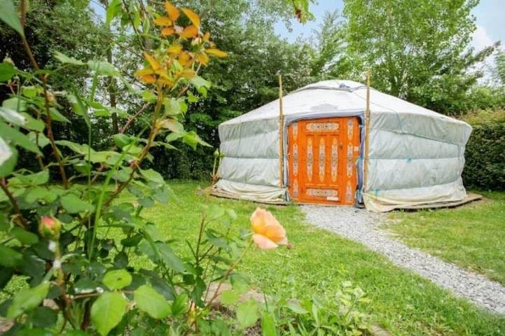 Zecamping 1 étoile 5km plage mobil-home Bbq 20m2 2 pers in Beaussais-sur-Mer, Dinan und Umgebung