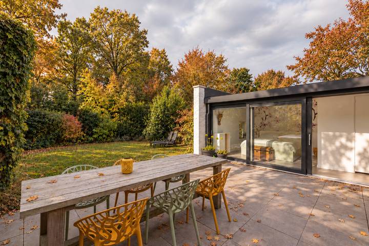 Ferienhaus für 4 Personen, mit Balkon/Terrasse und Terrasse sowie Garten in Sint Maartenszee