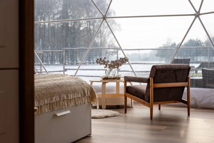 Tente pour 6 personnes, avec jacuzzi et balcon/terrasse en Pologne - 3
