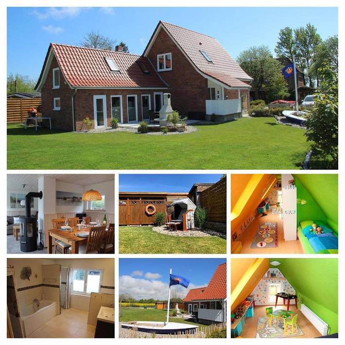 Ferienhaus für 6 Personen, mit Terrasse und Garten sowie Sauna in Avendorf