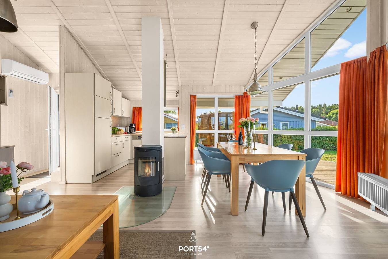 Skandinavisches Ferienhaus Möwenstübchen mit Sauna, Whirlpool und Klimaanlage in Lensterstrand, Grömitz