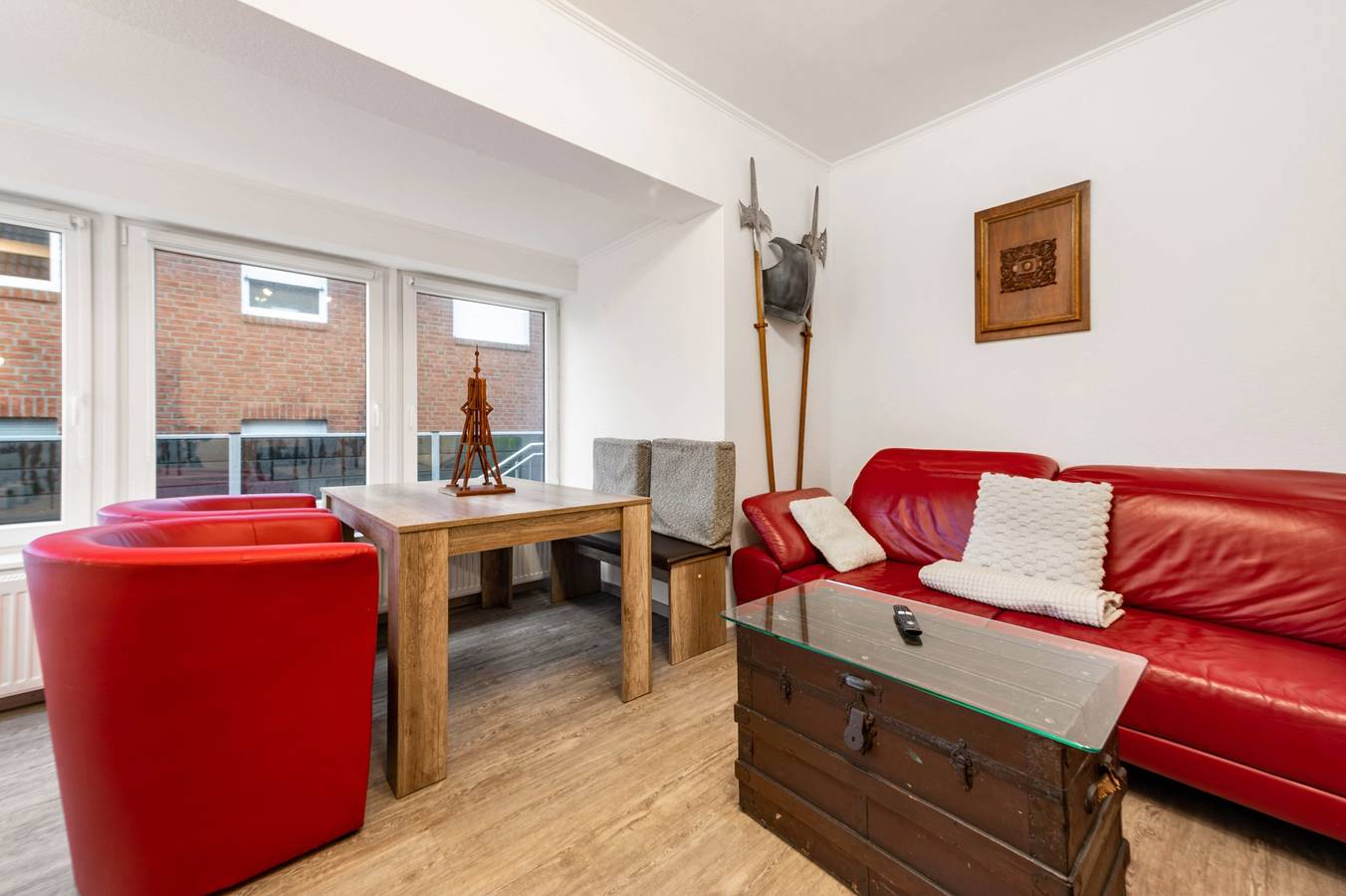 Geheel appartement, Appartement '3-raum-ferienwohnung 1 Vorderdeck' met Privéterras, Tuin en Wi-Fi in Duhnen, Cuxhaven