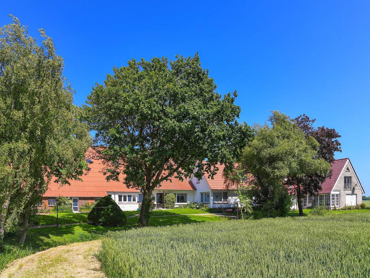 Ganze Ferienwohnung, Ferienhof Ennenhof in Buttforde bei Werdum - Ferienwohnung Elsternest in Wittmund, Nordseeküste