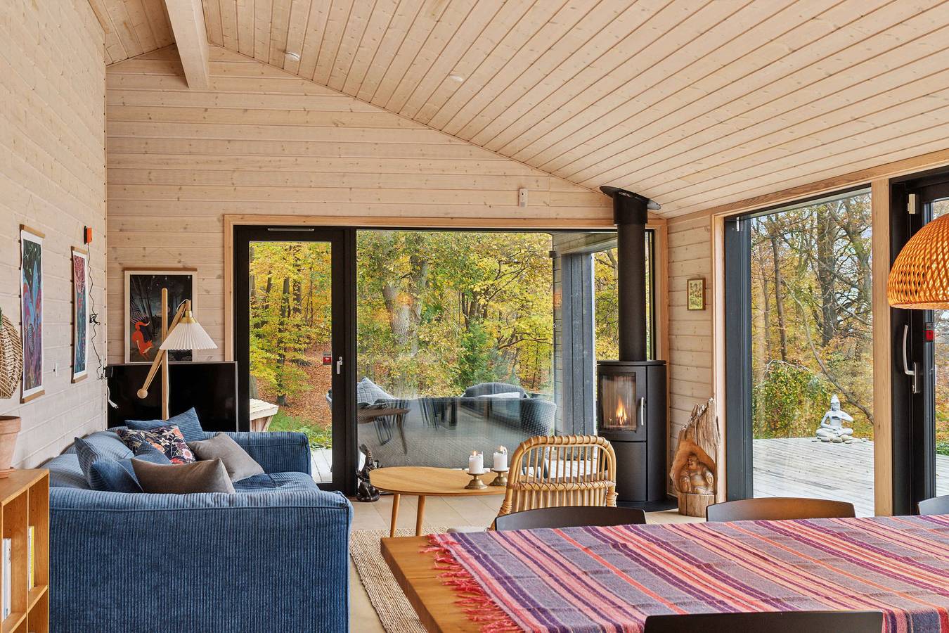 Schönes Ferienhaus mit Meerblick in Veddinge, Fårevejle