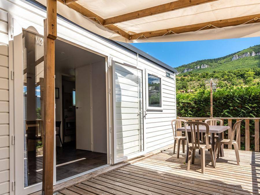 Camping maeva Escapades Millau Plage - Mobilheim 4 personen - 2 Zimmer in Millau, Parc naturel régional des Grands Causses