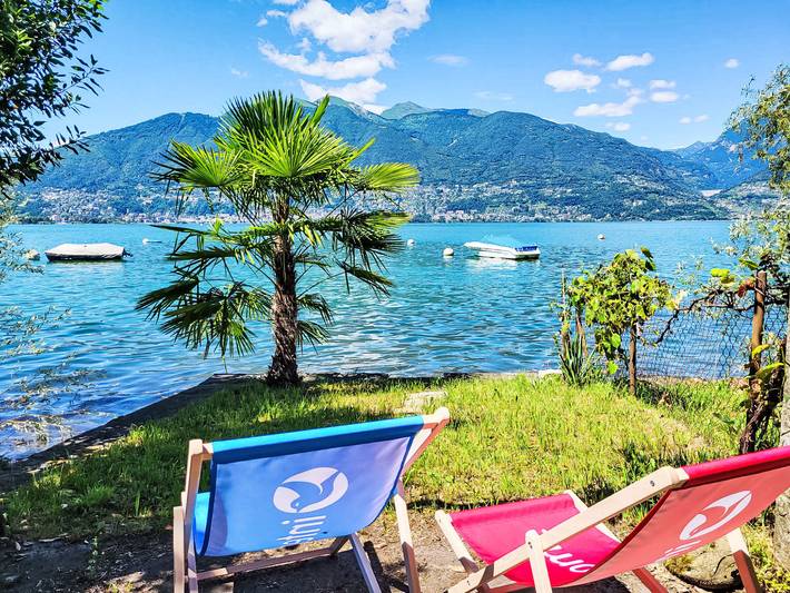 Ferienwohnung für 3 Personen, mit Terrasse und Seeblick sowie Garten in Gambarogno - 4