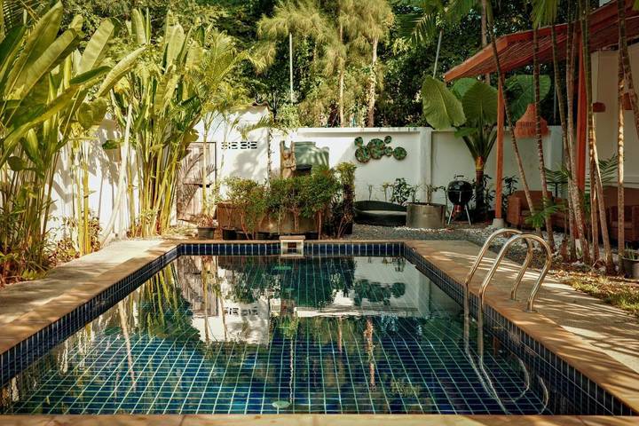 Villa för 8 Personer, med utsikt samt barnpool och trädgård och pool, barnvänlig i Kamala