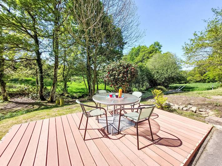 Ferienhaus für 4 Personen, mit Terrasse und Garten