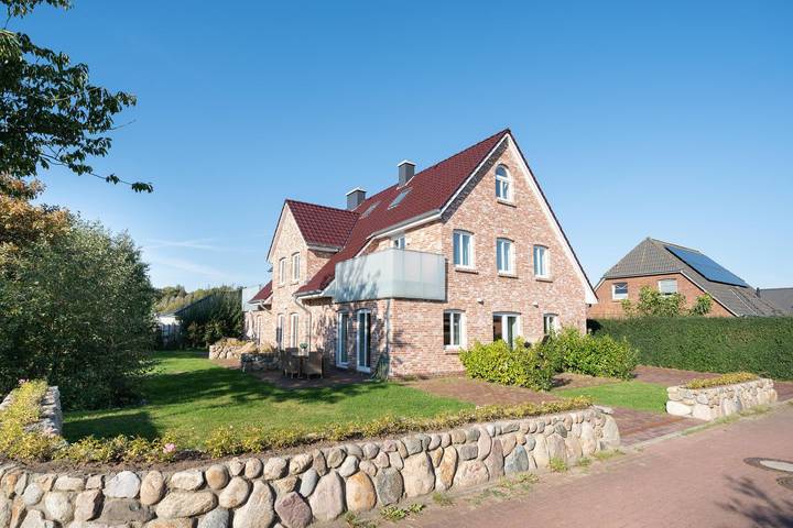 Ferienhaus für 6 Personen, mit Balkon und Terrasse sowie Garten und Ausblick in Garding - 2