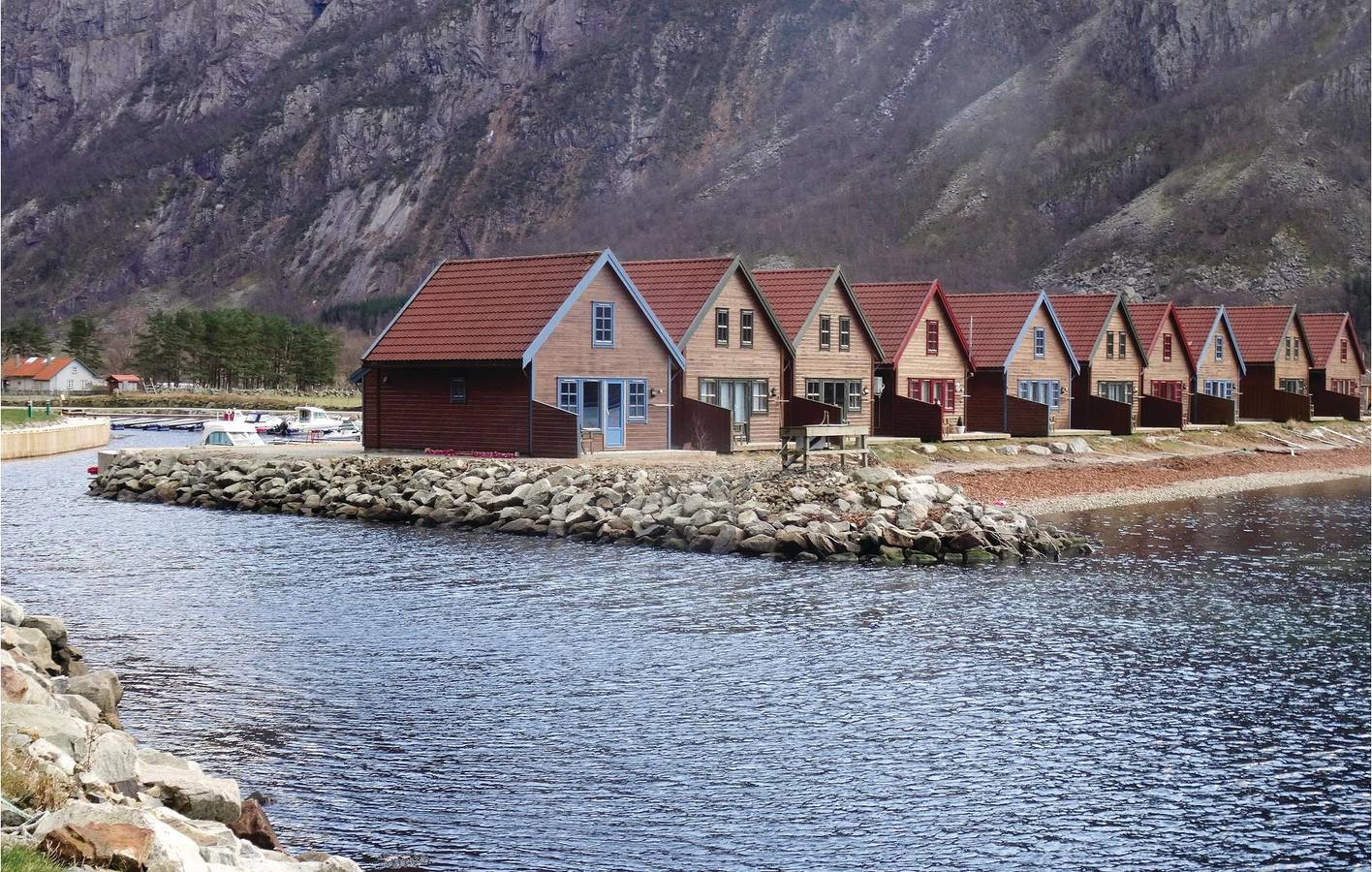 Maison de vacances pour 6 personnes avec terrasse in Frafjord, Gjesdal