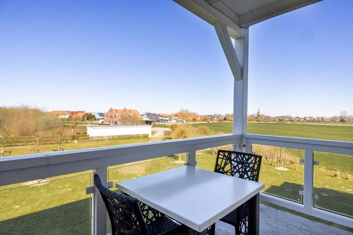 Ferienwohnung für 3 Personen, mit Balkon und Ausblick sowie Sauna in Cuxland - 2