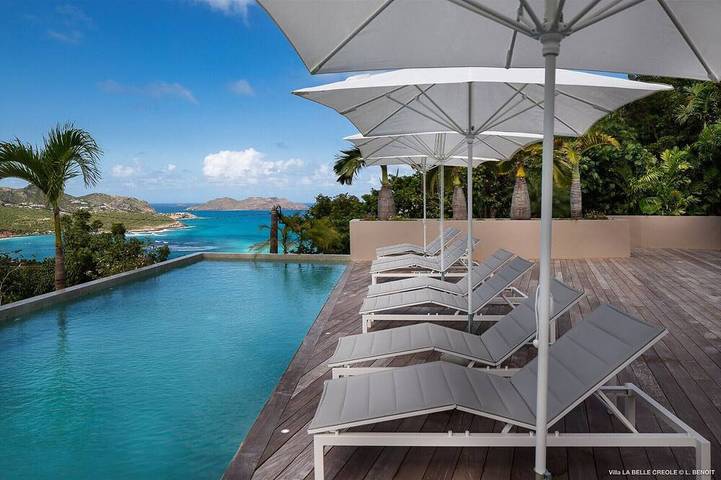 Villa pour 10 personnes, avec jardin et terrasse, animaux acceptés dans Saint-Barthélemy