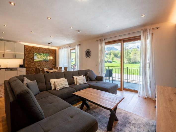 Ferienhaus für 6 Personen, mit Balkon in Jochberg