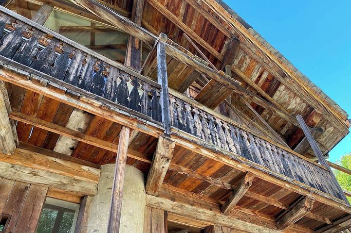 Chalet pour 14 personnes, avec sauna et balcon à Sainte-Foy-Tarentaise