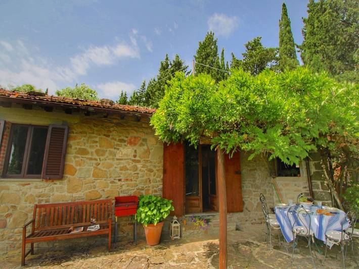 Hütte für 6 Personen, mit Pool und Garten sowie Terrasse, mit Haustier in der Toskana - 4