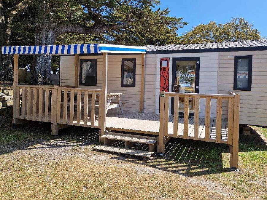 Camping Eleovic - Mobilhome 6 personas - 3 habitaciones Classic 31 m² (31 m²) in Préfailles, Côte de Jade