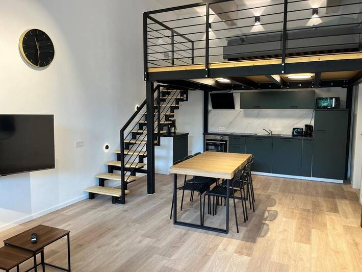 Appartement de vacances pour 6 personnes, avec jardin