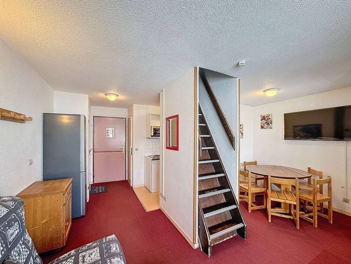 Gîte pour 6 personnes, avec Balcon et Piscine dans Station De Val Thorens