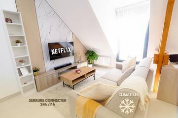 Gîte pour 4 personnes, avec vue à Bonnières-sur-Seine