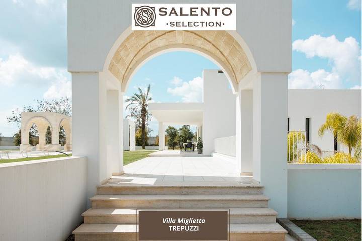 Villa per 10 persone, con piscina e idromassaggio nonché giardino a Trepuzzi