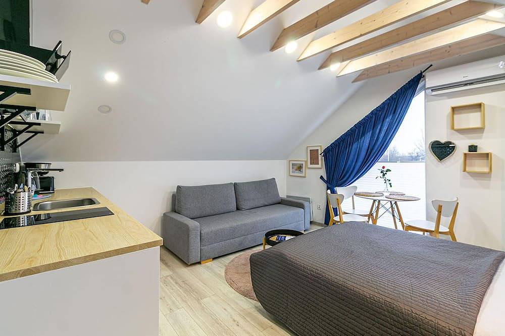 Ganze Wohnung, Wunderschöne Ferienwohnung in Niechorze mit Sauna in Niechorze, Powiat gryficki