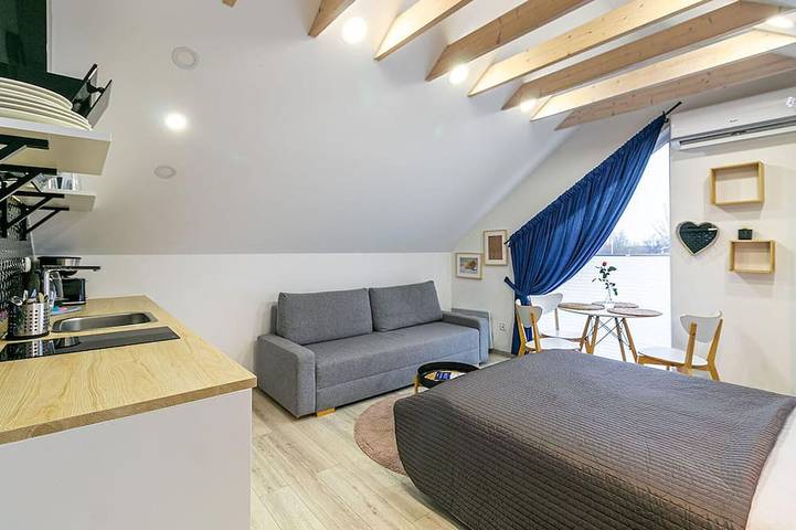 Ganze Wohnung, Wunderschöne Ferienwohnung in Niechorze mit Sauna in Niechorze, Powiat gryficki