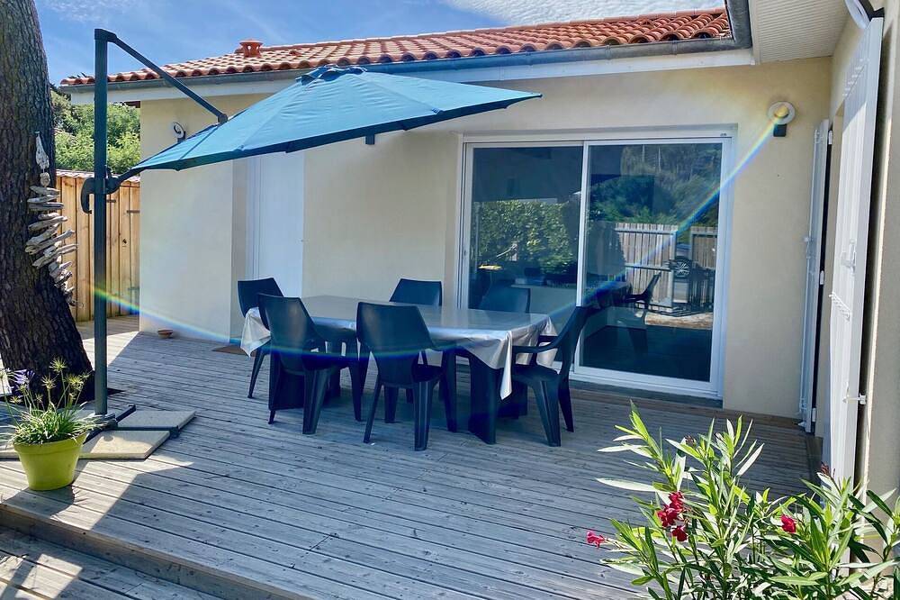 Direkt am Strand und komfortabel, Wifi, Tv, ruhige Lage in Hourtin Plage, Hourtin