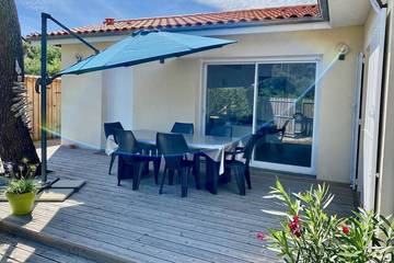 Gîte pour 6 personnes, avec jardin et terrasse dans Hourtin Plage