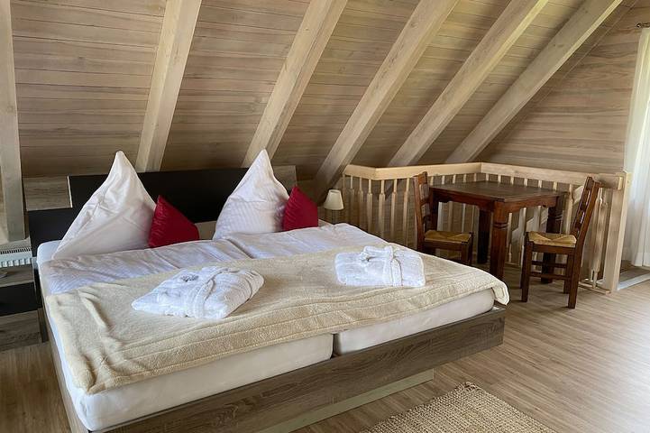 Ferienhaus für 3 Personen, mit Sauna und Balkon sowie Garten in Zehdenick - 3