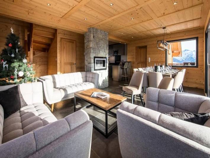 Chalet pour 14 personnes, avec terrasse à Fontcouverte-la-Toussuire - 2