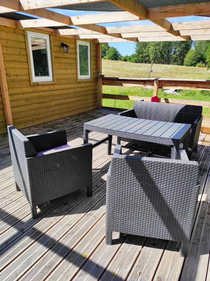 Camping pour 4 personnes, avec vue ainsi que vue sur le lac et jardin dans Haute-Vienne - 4