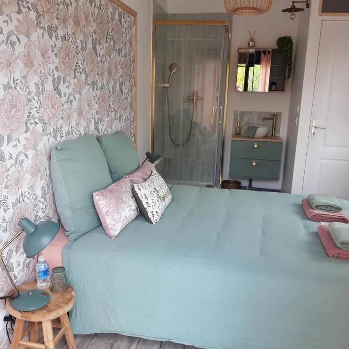 Chambre d’hôte pour 2 personnes, avec vue