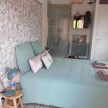 Chambre d’hôte pour 2 personnes, avec vue dans Saint-Pierre-es-Champs