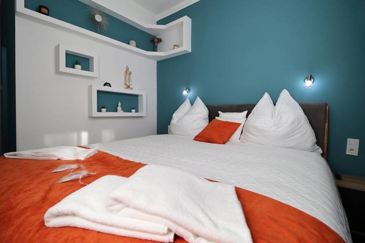 Apartament wakacyjny dla 4 osób, z Sauna w Miszkolc