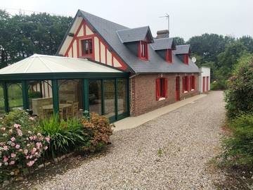 Gîte pour 6 personnes, avec jardin en Seine-Maritime